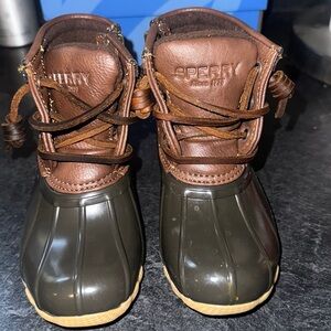 Sperry toddler boots
